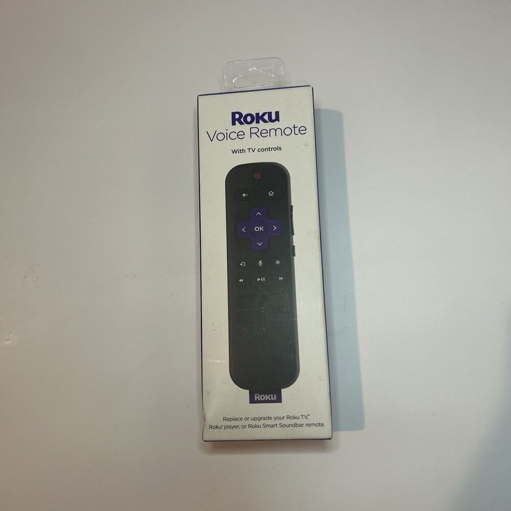 Roku Voice Remote (Official) for Roku Players and Roku TVs - NEW